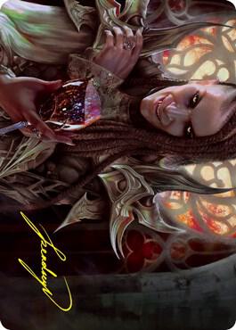 Voldaren Epicure 74 81 Art Card Gold Stamped Signature 74 (Art Series: Innistrad: Crimson Vow)  | Good Games Modbury