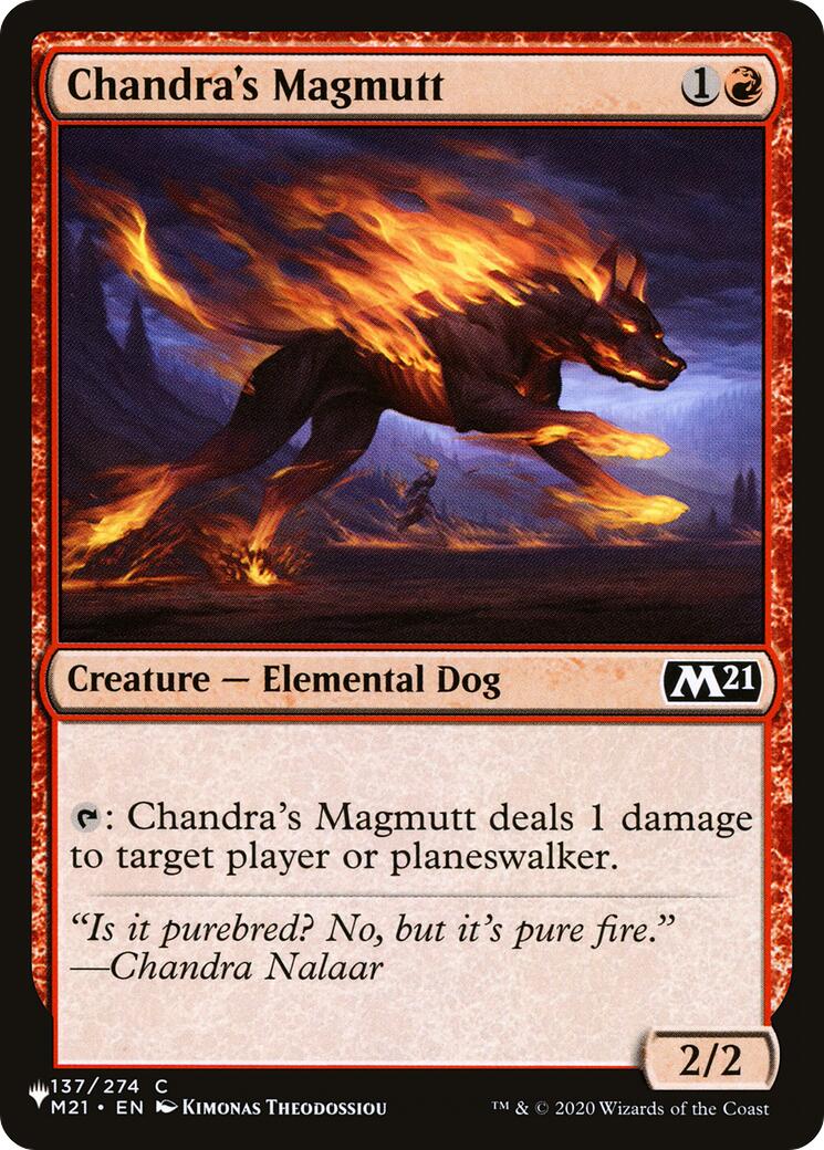 Chandra's Magmutt [The List] | Good Games Modbury