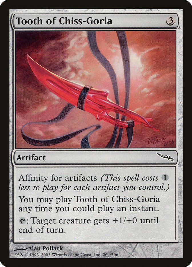 Tooth of Chiss-Goria 264/306 (Mirrodin)  - Foil | Good Games Modbury