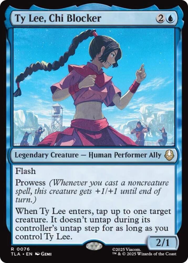 Ty Lee, Chi Blocker 76 (Avatar: The Last Airbender)  - Foil | Good Games Modbury