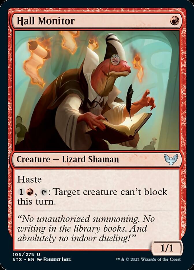 Hall Monitor [Strixhaven: School of Mages] | Good Games Modbury