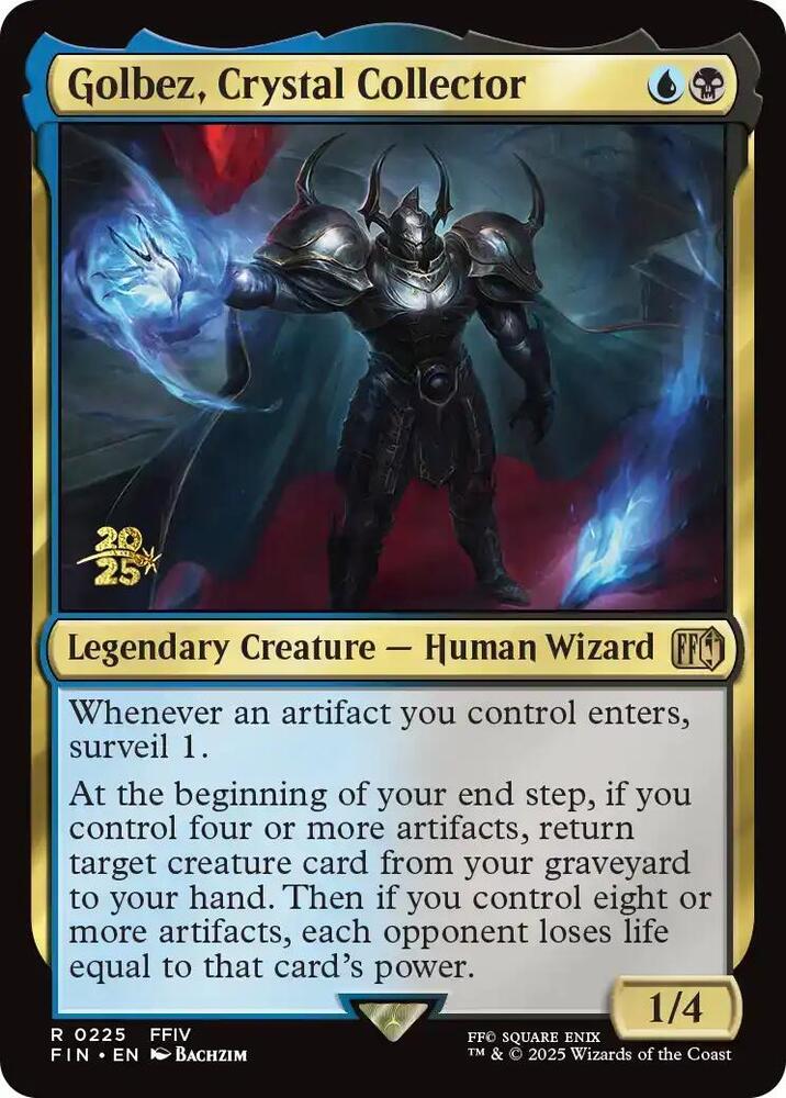 Golbez Crystal Collector 225s/116 (Prerelease Cards)  - Foil | Good Games Modbury
