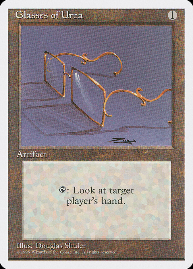 Glasses of Urza [Fourth Edition] | Good Games Modbury