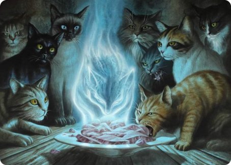 Can't Stay Away Art Card [Innistrad: Midnight Hunt Art Series] | Good Games Modbury