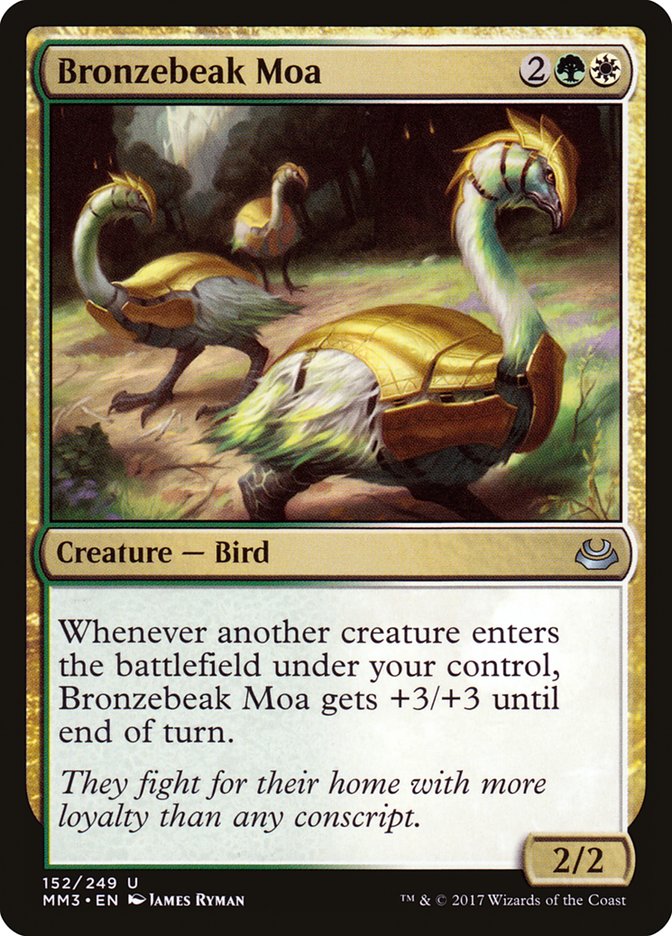 Bronzebeak Moa 152/249 (Modern Masters 2017)  | Good Games Modbury