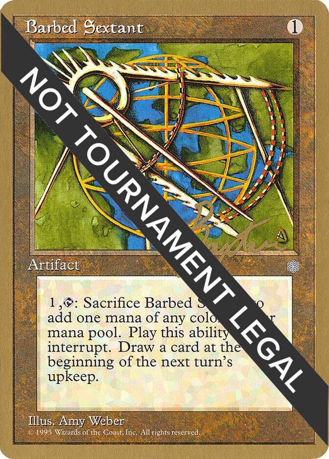 Barbed Sextant 1996 George Baxter ICE gb312/308 (World Championship Decks)  | Good Games Modbury