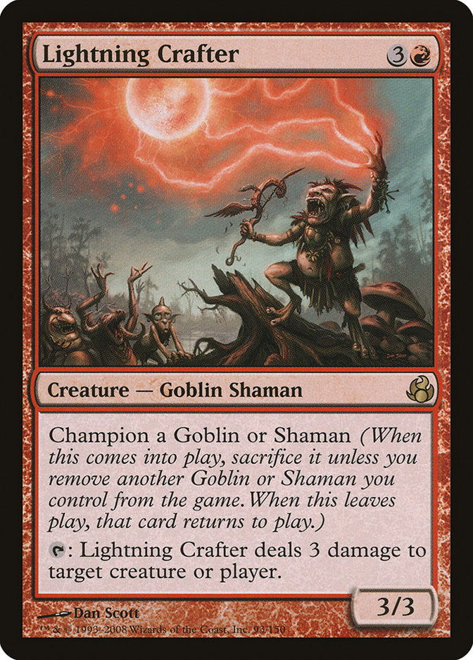 Lightning Crafter 93/150 (Morningtide)  - Foil | Good Games Modbury