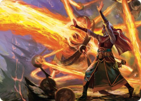 Ghitu Amplifier Art Card [Dominaria United Art Series] | Good Games Modbury