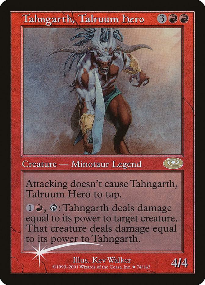 Tahngarth, Talruum Hero 74★/143 (Planeshift)  - Foil | Good Games Modbury