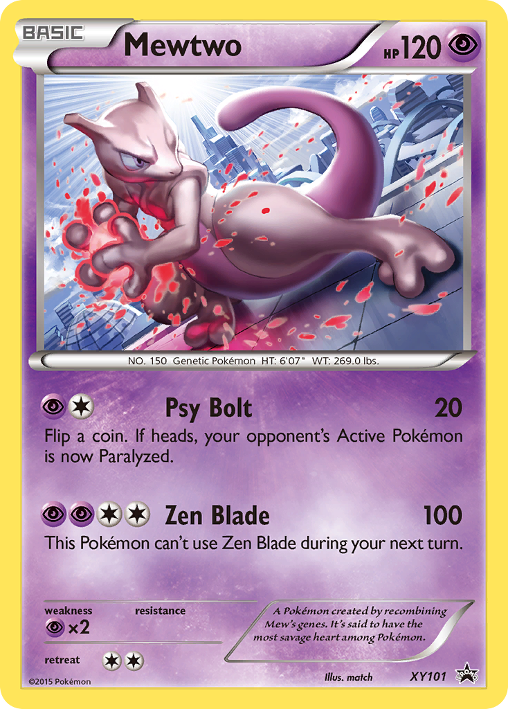 Mewtwo (XY101) [XY: Black Star Promos] | Good Games Modbury