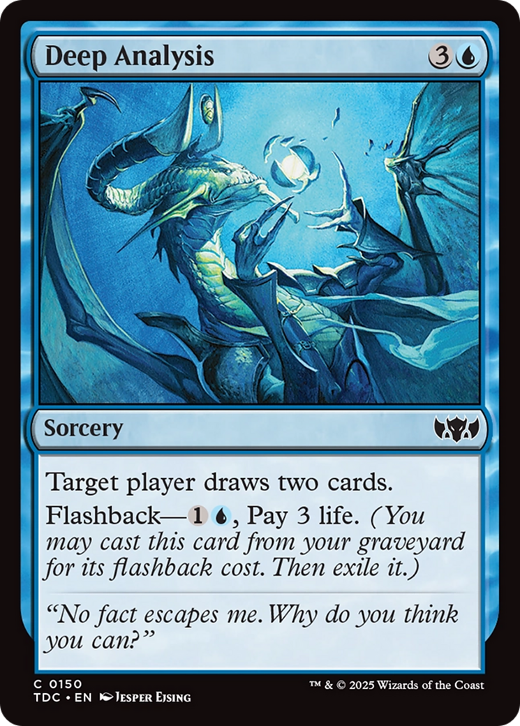 Deep Analysis [Tarkir: Dragonstorm Commander] | Good Games Modbury
