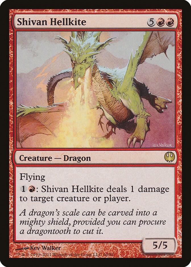 Shivan Hellkite 60/81 (Duel Decks: Knights vs. Dragons)  | Good Games Modbury