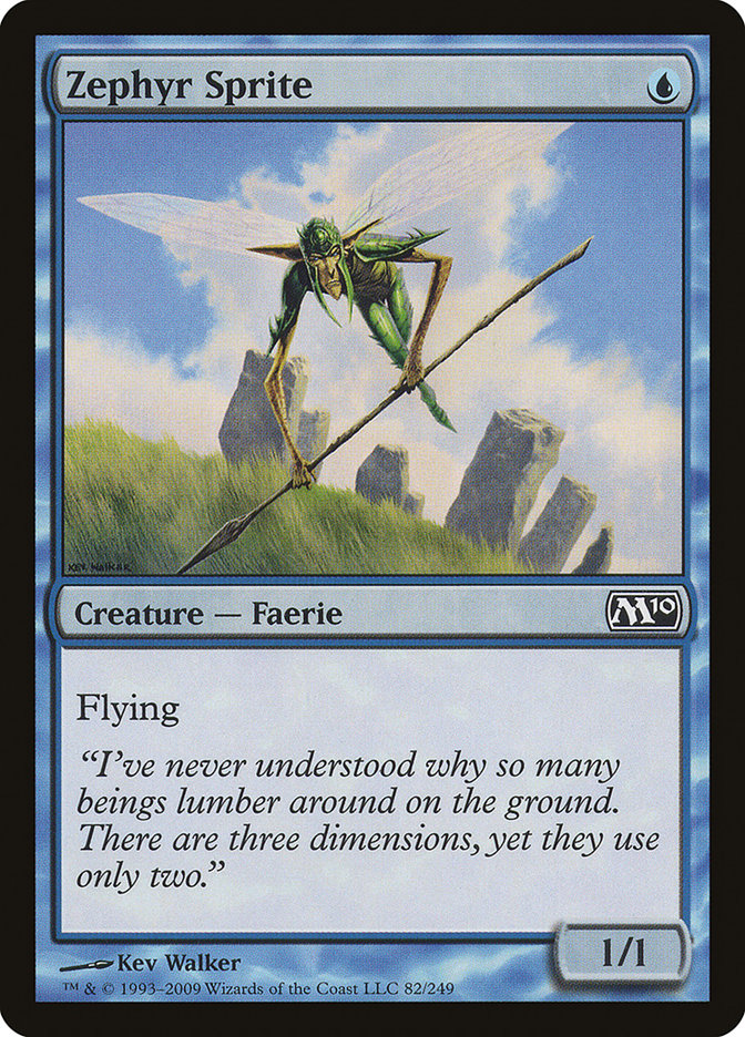 Zephyr Sprite 82/249 (Magic 2010 (M10))  | Good Games Modbury