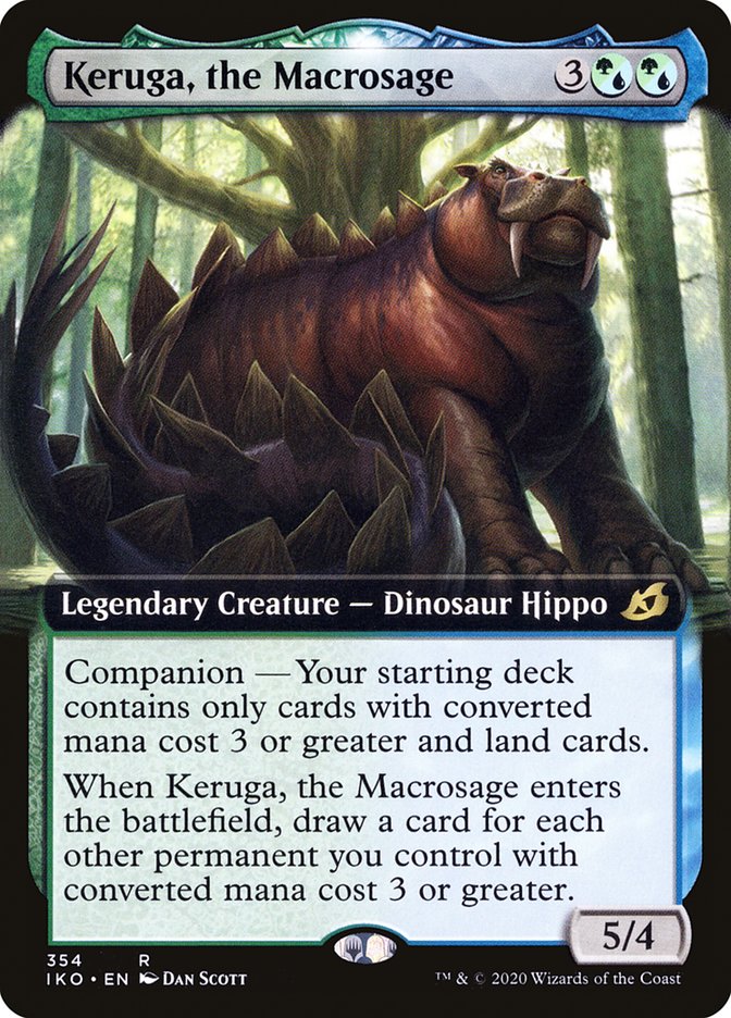 Keruga, the Macrosage (Extended Art) [Ikoria: Lair of Behemoths] | Good Games Modbury