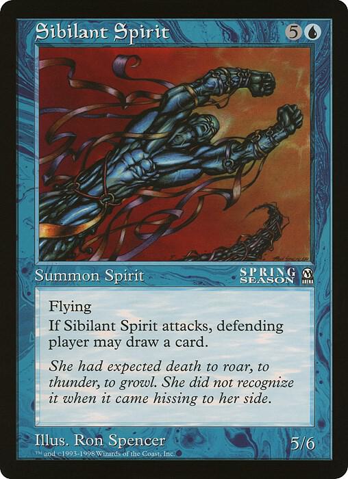 Sibilant Spirit Arena League  (Oversize Cards)  | Good Games Modbury