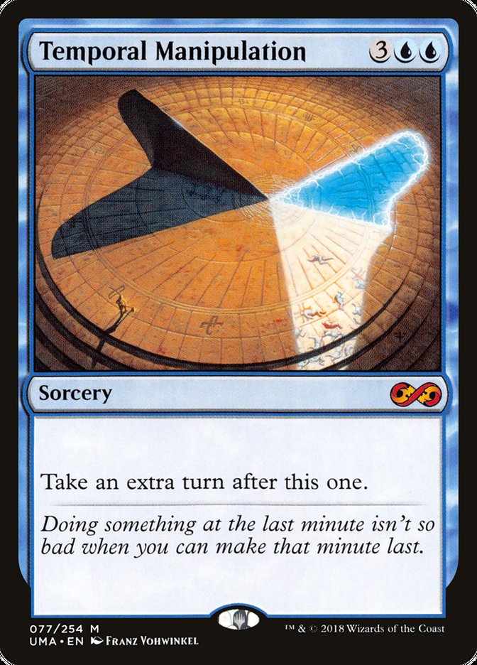 Temporal Manipulation 77/254 (Ultimate Masters)  - Foil | Good Games Modbury