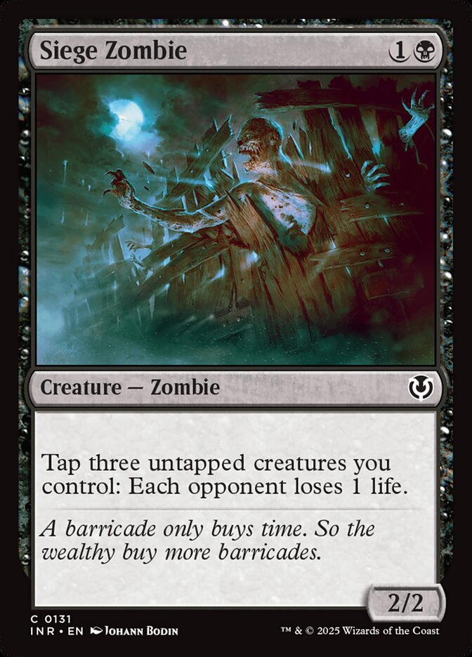 Siege Zombie 131/287 (Innistrad Remastered)  | Good Games Modbury