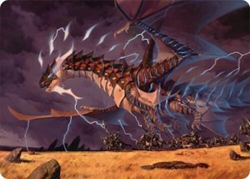 Neriv Heart of the Storm Art Card 25 54 25 (Art Series: Tarkir: Dragonstorm)  | Good Games Modbury