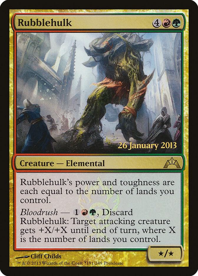 Rubblehulk 191★/10 (Prerelease Cards)  - Foil | Good Games Modbury