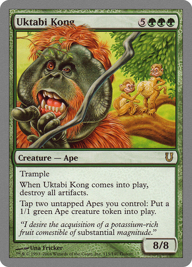 Uktabi Kong 115/140 (Unhinged)  - Foil | Good Games Modbury