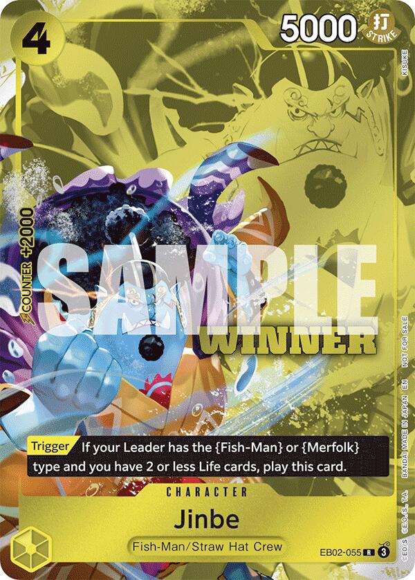 Jinbe (Winner Pack 2025 Vol. 3) [One Piece Promotion Cards] | Good Games Modbury