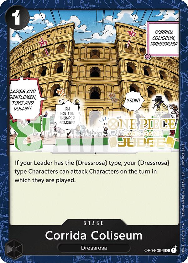 Corrida Coliseum (Judge Pack Vol. 6) [One Piece Promotion Cards] | Good Games Modbury