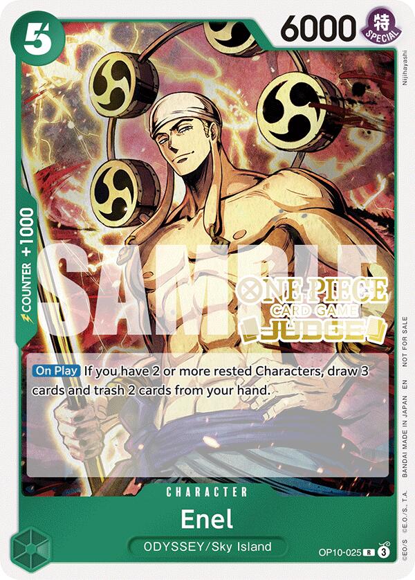 Enel (Judge Pack Vol. 6) [One Piece Promotion Cards] | Good Games Modbury
