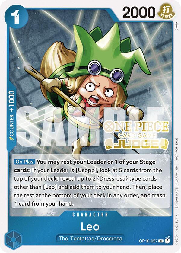 Leo (Judge Pack Vol. 6) [One Piece Promotion Cards] | Good Games Modbury