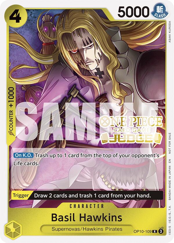 Basil Hawkins (Judge Pack Vol. 6) [One Piece Promotion Cards] | Good Games Modbury