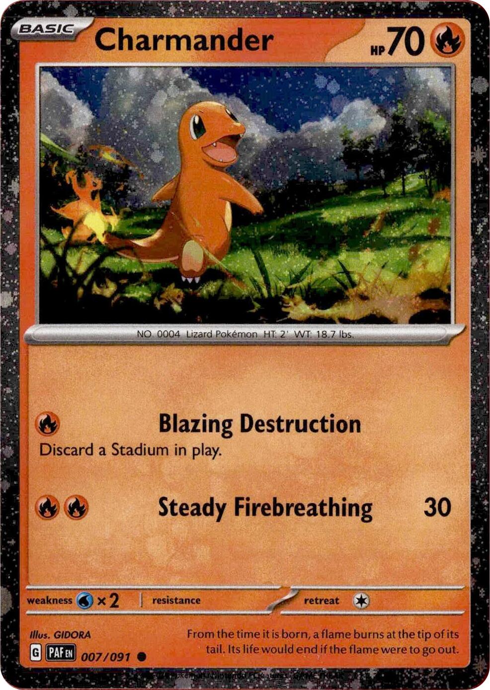 Charmander (007/091) (Cosmos Holo) [Miscellaneous Cards] | Good Games Modbury
