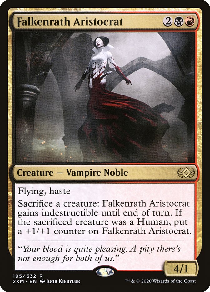 Falkenrath Aristocrat 195/332 (Double Masters)  | Good Games Modbury