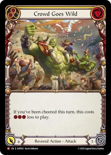 Crowd Goes Wild [SUP019] (Super Slam) | Good Games Modbury