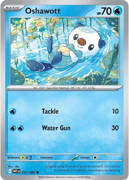 Oshawott (018/086) [Scarlet & Violet: White Flare] | Good Games Modbury