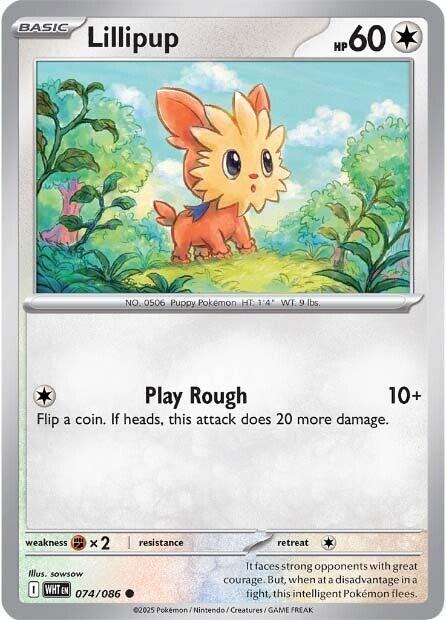 Lillipup (072/086) [Scarlet & Violet: White Flare] | Good Games Modbury