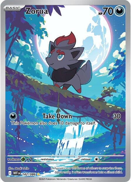 Zorua (140/086) [Scarlet & Violet: White Flare] | Good Games Modbury