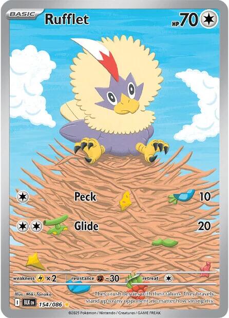 Rufflet (156/086) [Scarlet & Violet: White Flare] | Good Games Modbury