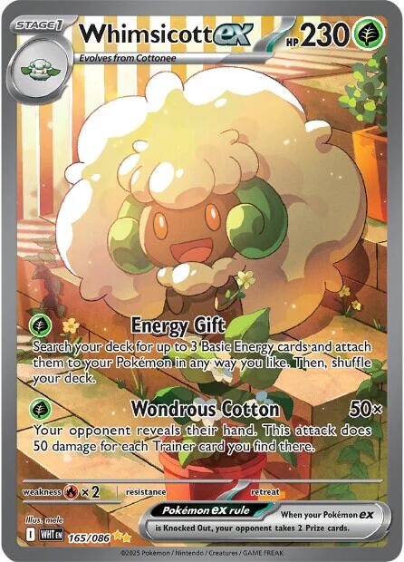 Whimsicott ex (167/086) [Scarlet & Violet: White Flare] | Good Games Modbury