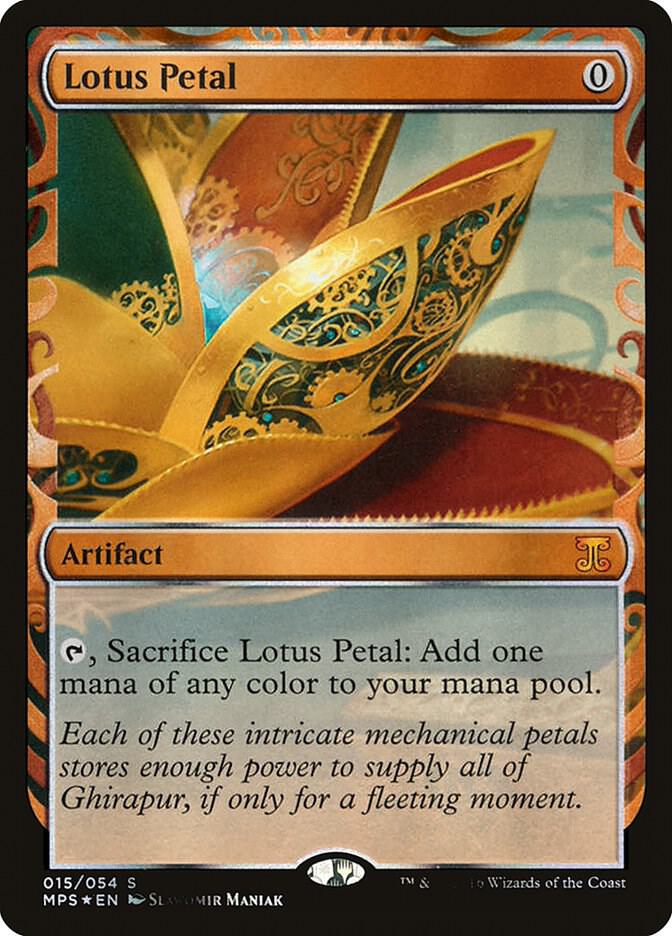 Lotus Petal 15/54 (Masterpiece Series: Kaladesh Inventions)  - Foil | Good Games Modbury