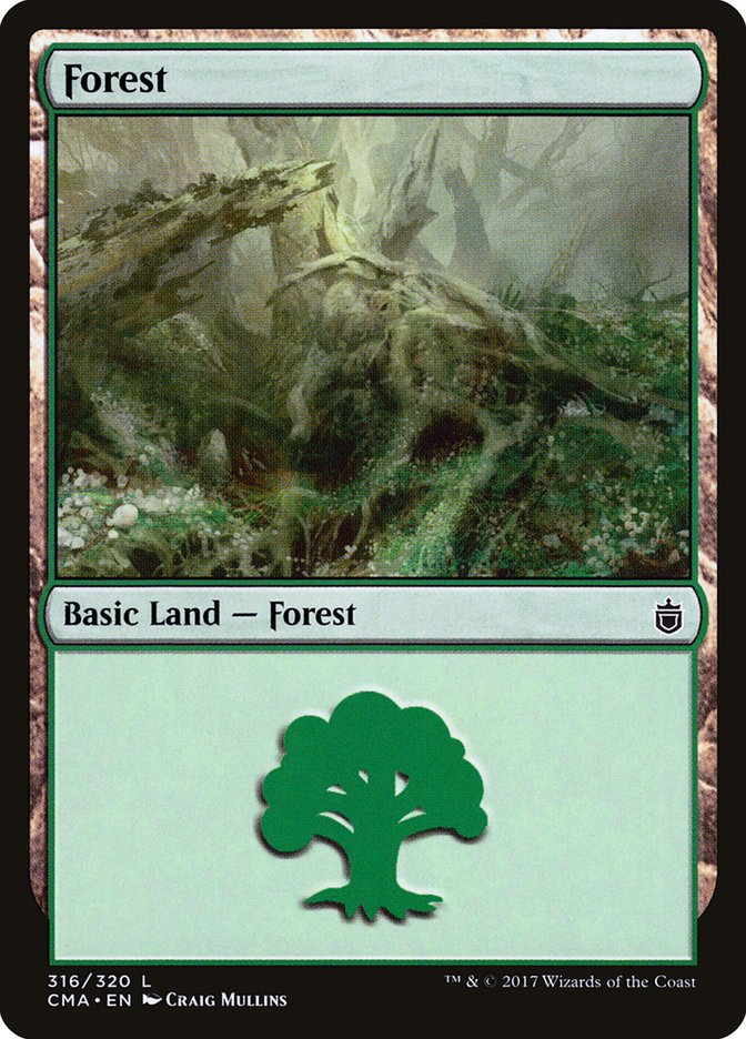 Forest (316) [Commander Anthology] | Good Games Modbury