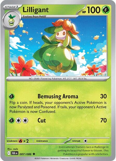 Lilligant (007/086) [Scarlet & Violet: Black Bolt] | Good Games Modbury