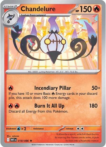 Chandelure (017/086) [Scarlet & Violet: Black Bolt] | Good Games Modbury
