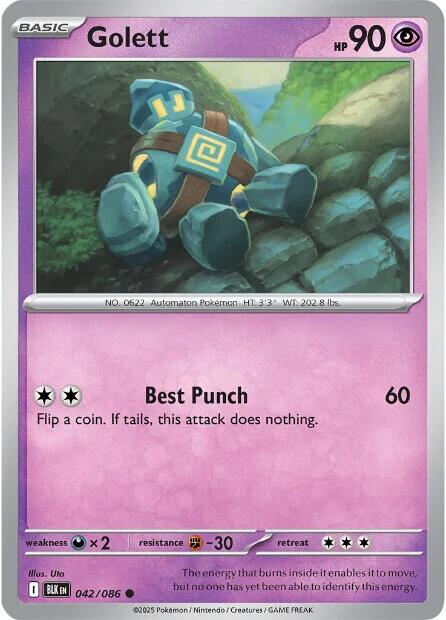 Golett (045/086) [Scarlet & Violet: Black Bolt] | Good Games Modbury