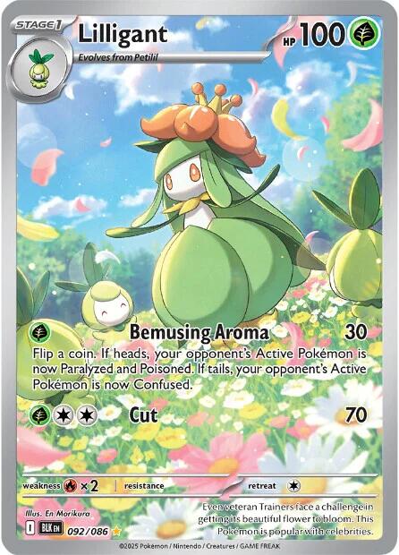 Lilligant (092/086) [Scarlet & Violet: Black Bolt] | Good Games Modbury