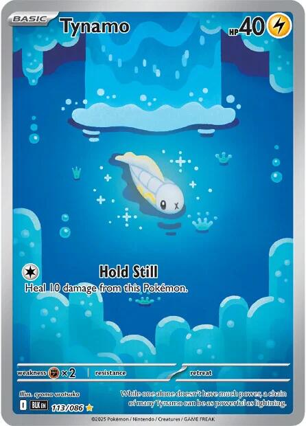 Tynamo (117/086) [Scarlet & Violet: Black Bolt] | Good Games Modbury