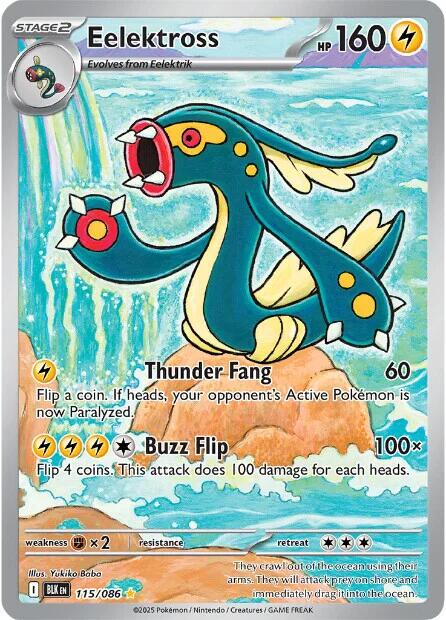 Eelektross (119/086) [Scarlet & Violet: Black Bolt] | Good Games Modbury