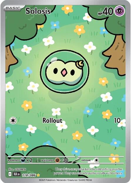 Solosis (123/086) [Scarlet & Violet: Black Bolt] | Good Games Modbury