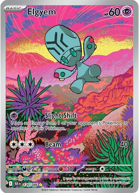 Elgyem (126/086) [Scarlet & Violet: Black Bolt] | Good Games Modbury