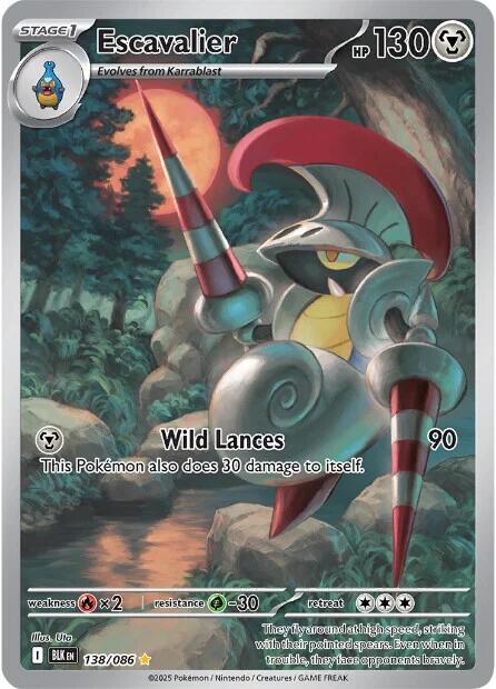 Escavalier (146/086) [Scarlet & Violet: Black Bolt] | Good Games Modbury