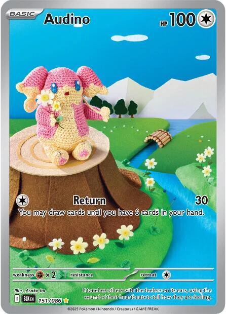 Audino (156/086) [Scarlet & Violet: Black Bolt] | Good Games Modbury