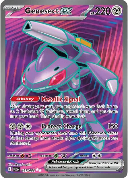 Genesect ex (164/086) [Scarlet & Violet: Black Bolt] | Good Games Modbury